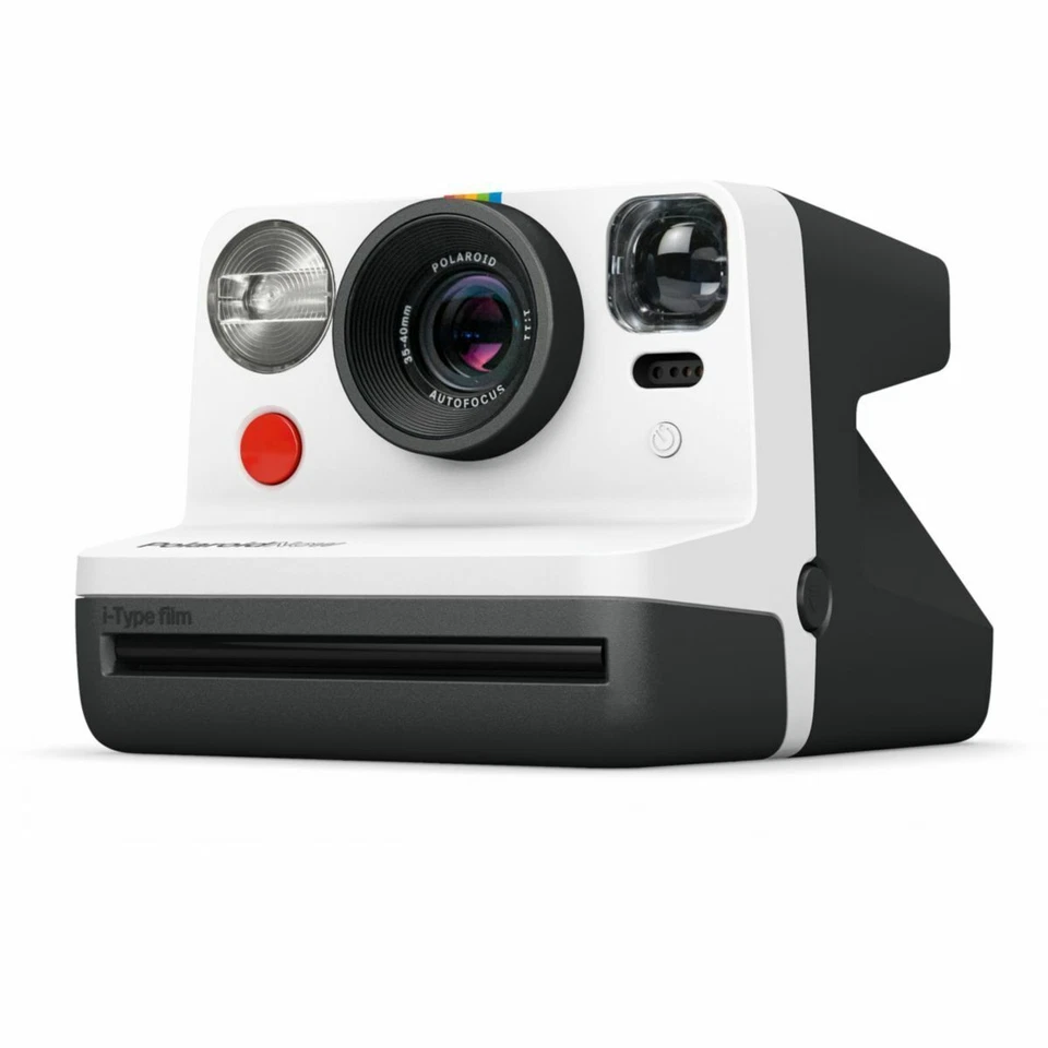 Polaroid Now Sofortbildkamera - Schwarz/Weiß
