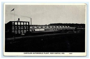 Chrysler Automobile Plant New Castle IN Indiana Postal C10 - Imagen 1 de 2