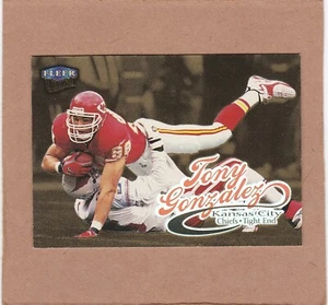 1999 Fleer Ultra Gold Medallion Edition Tony Gonzalez #117G HOF EX+...SEE SCAN - Picture 1 of 2