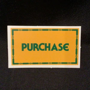 Games Workshop Talisman 2nd Ed Game Official Extra/Replacement PURCHASE Card x1 - Picture 1 of 1