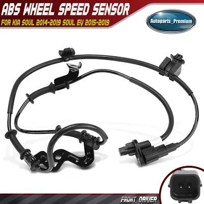 Front Left Side ABS Wheel Speed Sensor for Kia Soul 2014-2019 Soul EV 2015-2019 - Image 1 of 4