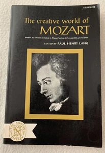 The Creative World of Mozart Paul Henry Lang 1963 New Directions N218 - Picture 1 of 5