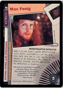 X-Files CCG Max Fenig XF96-0204v1 - Imagen 1 de 2