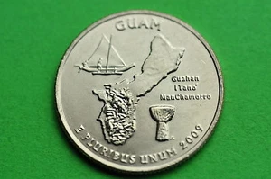 2009-P BU Mint State (GUAM) US Territory Quarter - Picture 1 of 1