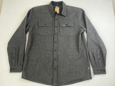NWT $129 Eddie Bauer Men's Basin Long-Sleeve Wool-Blend Shirt - Image 1 of 4