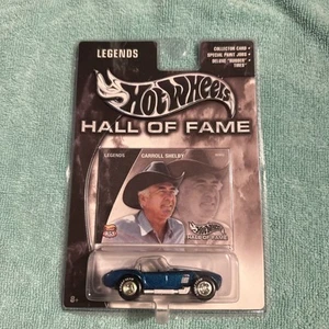 Hot Wheels 2003 Hall of Fame Legends Carroll Shelby - Shelby Cobra 427 S/C Blue - Picture 1 of 2