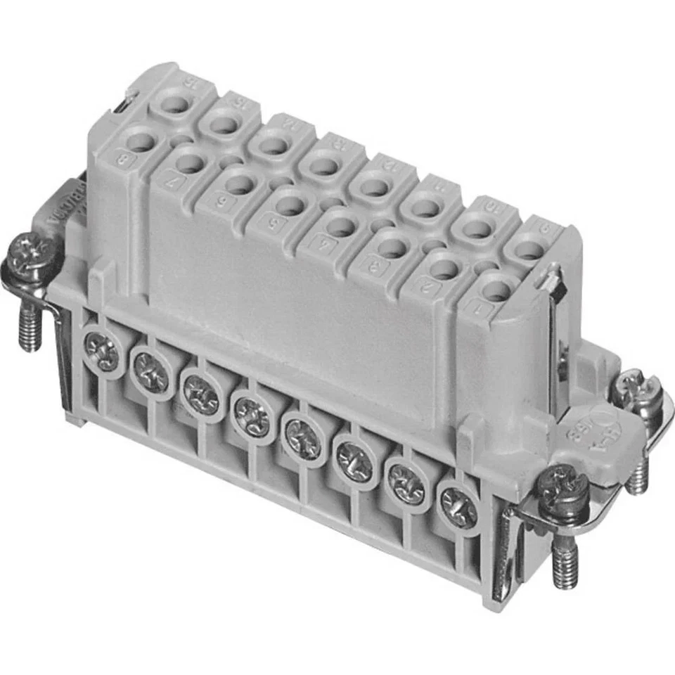 Amphenol C146 10B016 002 4 inserto presa contatti placcati argento 1 pz - Immagine 1 di 1