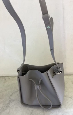 Bolso Bandolera 3.1 Phillip Lim Gris Piel de becerro Lisa Mini Soleil Cubo Cordón Foto 1 de 4