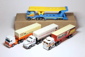Matchbox Convoy x4 Restposten inkl. CY1 Kenworth Car Transporter, Mack, DAF - Bild 1 von 2