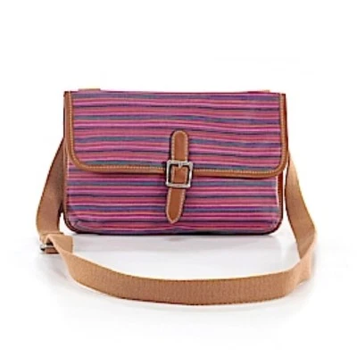 Fossil Pink Striped Crossbody Bag - Imagem 1 de 4