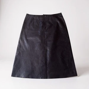 Banana Republic Vintage Leder A-Linie Rock Größe 6 - Bild 1 von 8