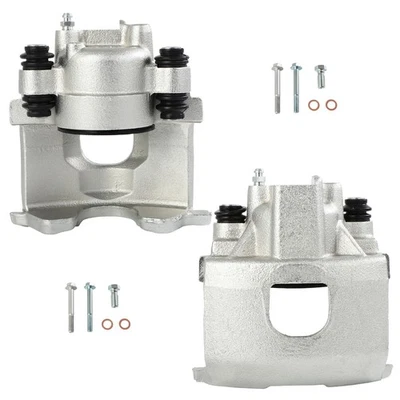 2x Front Brake Calipers For 1999-2004 Chrysler 300M 1996-2000 Dodge Caravan - Imagem 1 de 4