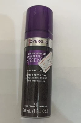 #80 Deep. Covergirl Simply Ageless Skin Perfector Tint . - Image 1 of 4