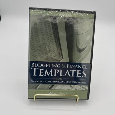 Budgeting & Finance Templates For Managers Supervisors & Business Owners CD ROM - Image 1 of 4