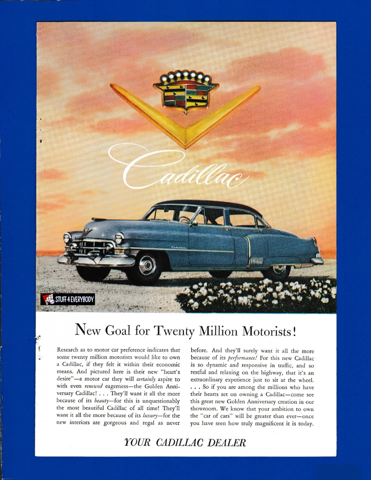 Cadillac Golden Anniversary Edition 52... Sueños y realidad de entrada Foto 1 de 1