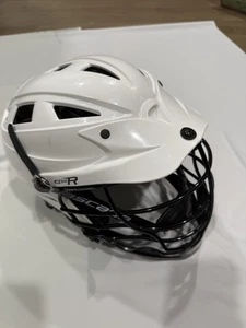 Casco deportivo Cascade Lacrosse blanco cara completa  - Imagen 1 de 9