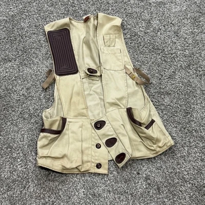 True Vintage 60s National Sports Company Shooting Vest Hunting Trap Skeet Mens M - Image 1 of 4