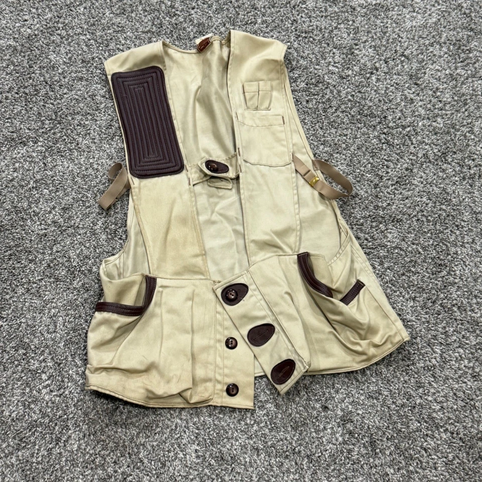 True Vintage 60s National Sports Company Shooting Vest Hunting Trap Skeet Mens M - Image 1 of 4