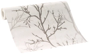 Papel pintado Rasch Selection 447941 marrón crema elegante árbol papel pintado no tejido no tejido - Imagen 1 de 3