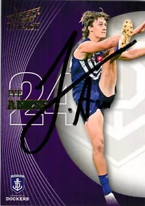 Signed 2023 Fremantle Dockers AFL Select Legacy Card - Jye Amiss - Foto 1 di 3