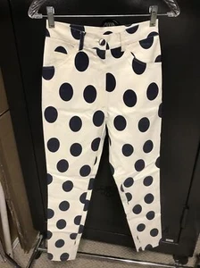 Lou Barok Paris Polka Dot Pants NWOT - Size T2 #24 - Picture 1 of 10