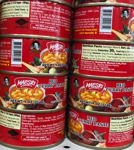 Maesri Thai Red Curry Paste - 4oz - Picture 1 of 1
