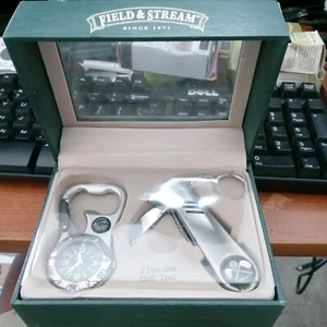 Field and Stream Mens Watch & 8 Function Golf Tool - Picture 1 of 2