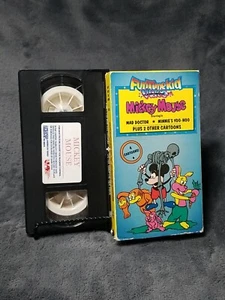 Mickey Mouse (VHS, 1989) Mad Doctor VINTAGE - Picture 1 of 2