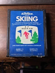 Atari 2600 - esquí Activision - sin probar - envío rápido desde California - Imagen 1 de 6
