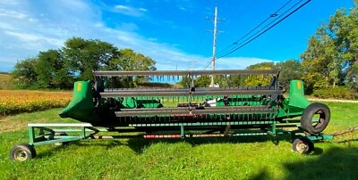 John Deere 915F 1989 plataforma de grano... ubicado en Northern IL Foto 1 de 4