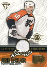 2002-03 Titanium GAME JERSEY #52 JOHN LeCLAIR - x/942 - Philadelphia Flyers