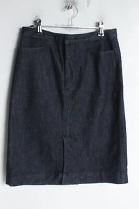 Vintage Uniqlo Womens Denim Skirt - Blue - Size W26 (B40) - Picture 1 of 5