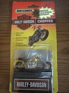 Matchbox Harley Davidson Chopper (1993) - Gold Brand New Vintage - Picture 1 of 2