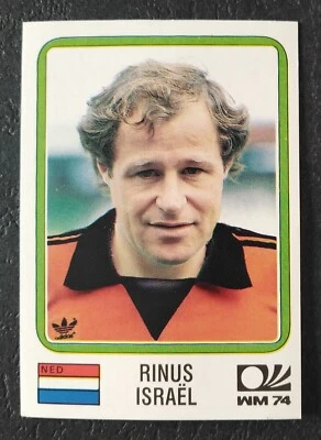 Panini Sticker 80 Rinus Israel Netherlands WM 1974 World Cup Story Sonric's - Bild 1 von 2