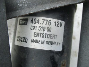 VOLVO V70 1998 FRONT WIPER MOTOR AND LINKAGE 091 518 50 - Picture 1 of 2