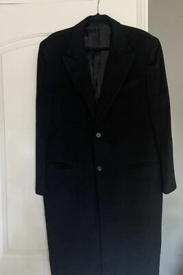 Abrigo largo de invierno negro PRADA  Foto 1 de 4