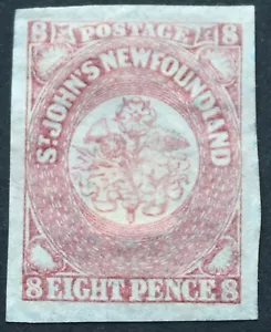 Neufundland 1862 Eight Pence SG 22 postfrisch - Bild 1 von 1