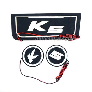 Placa consola portavasos LED sin estacionamiento electrónico para 11 12 Kia Optima K5 - Imagen 1 de 5