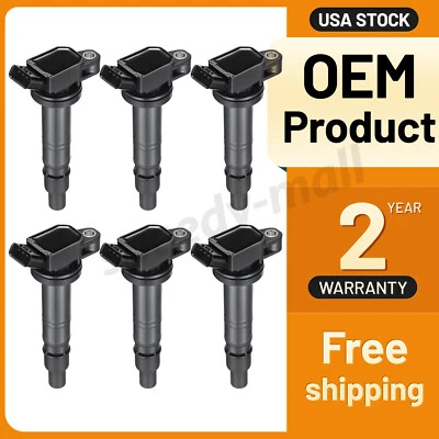 Set of 6 Energy Ignition Coil for 2003-2009 Toyota 4Runner 4.0L V6 UF495 - Image 1 of 4