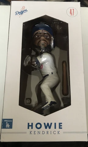 HOWIE KENDRICK Los Angeles Dodgers 2016 Bobblehead SGA Baseball MLB Free Ship Cover