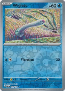 Wiglett 052/182 Paradox Rift Pokemon TCG Reverse Holo - Picture 1 of 1