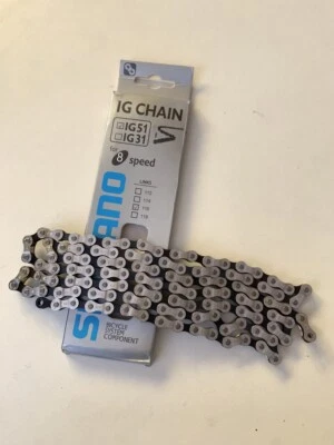 New Bike Chain Bicycle Chain 116 links 6-7-8 Speed - NIB - Image 1 of 2