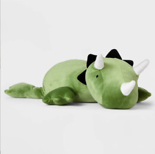 Dinosaur Weighted Plush Throw Pillow Pillowfort Free Shipping!