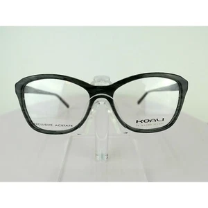 KOALI 7961 K (NN010) Black Dark Grey 54 x 15 135 Eyeglass Frames - Picture 1 of 8