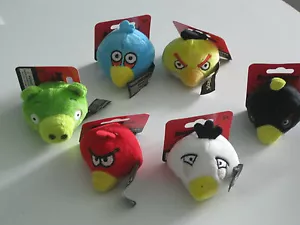 ANGRY BIRDS PLUSH FLINGERS - BRAND NEW WITH TAGS - Picture 1 of 7