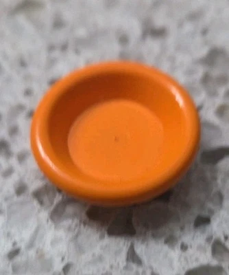 6256 LEGO Utensilio Plato Plato 3x3 Minifigura ACCESORIO Naranja Foto 1 de 2