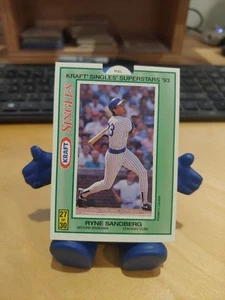1993 Kraft Singles Ryne Sandberg Cubs#27 - Picture 1 of 4