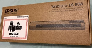 Epson Workforce DS-80W Wireless Portable Color Document Scanner - Picture 1 of 2