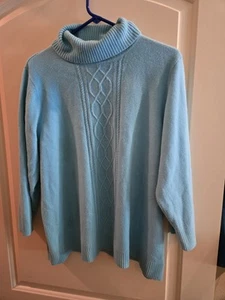 Requirements Women's Sweater, Turtleneck, Size 2x - Picture 1 of 9