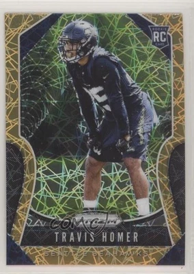 2019 Panini Prizm Rookies Lazer Prizm Travis Homer #340 Rookie RC - Image 1 of 2